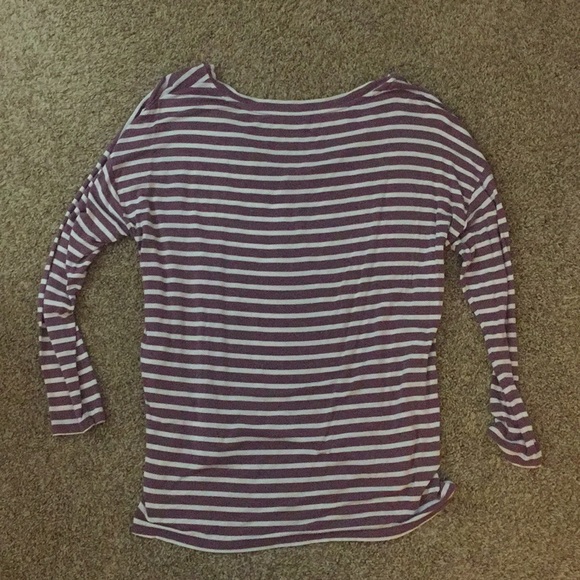 American Eagle Soft & Sexy Striped Long Sleeve - Picture 2 of 4